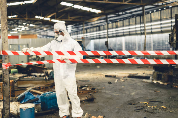Professional Biohazard technician working in Jasper, IN